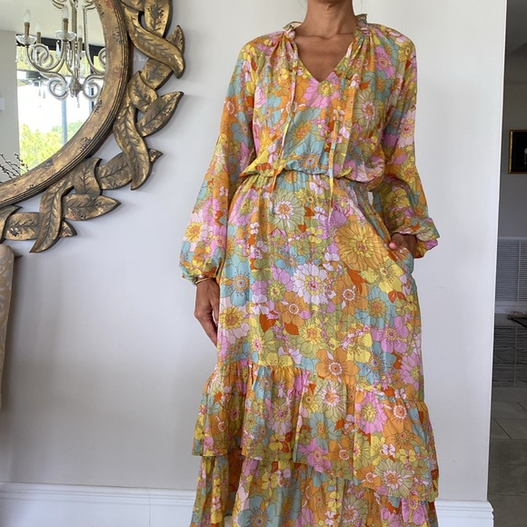 Show me your MUMU 70s print dress - Picture 13 of 14